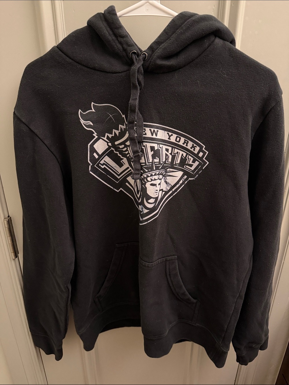 Fanatics Black New York Liberty Pullover Hoodie